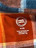 Wonder Nation Plaid Brown Long Sleeve Button-Down Shirt Size 8 - photo 3