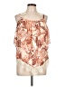 Maurices 100% Polyester Ivory Sleeveless Blouse Size L - photo 1