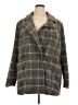 Hutch Plaid Brown Coat Size 1X - photo 1