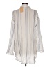 Kona Sol Stripes Ivory 3/4 Sleeve Blouse Size M - photo 2
