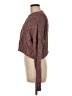 Arizona Jean Company 100% Polyester Tweed Brown Pullover Sweater Size M - photo 5