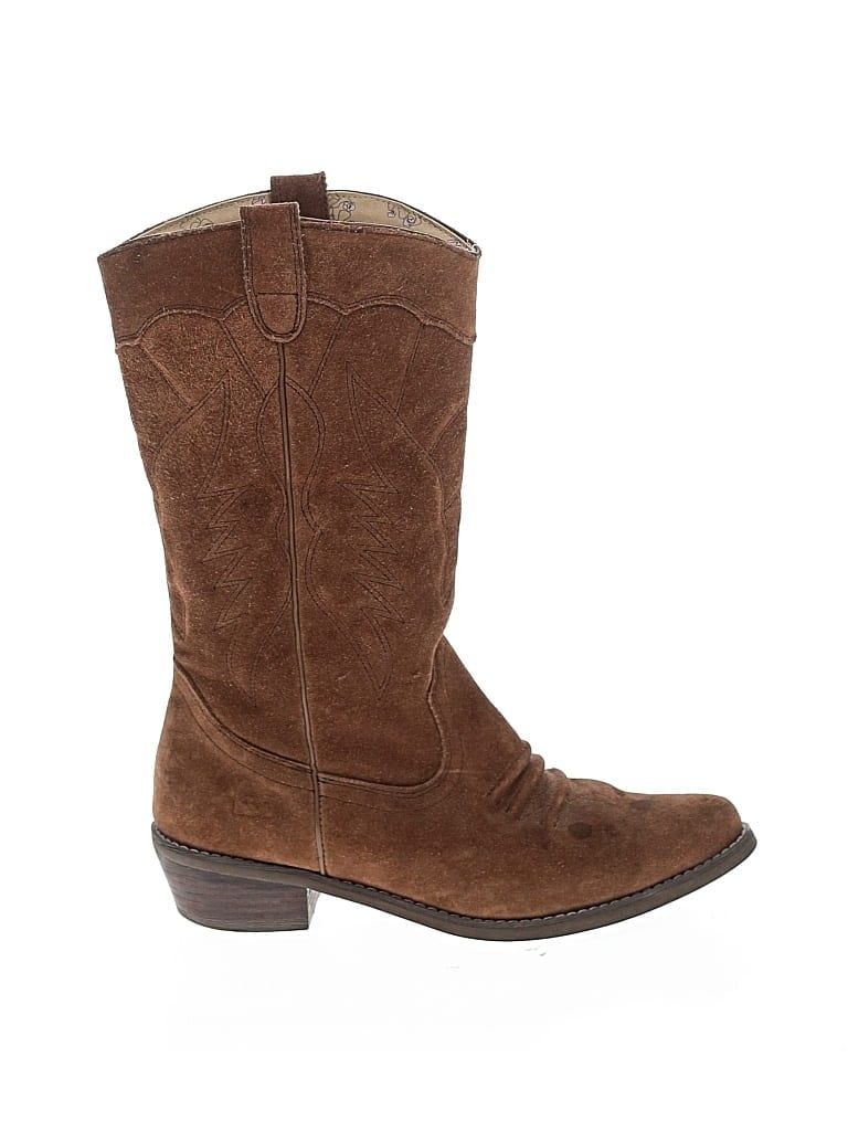 Pre-owned Roxy Boots In Brown