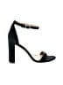 J.Crew 100% Leather Black Sandals Size 6 1/2 - photo 1