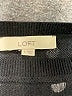 Ann Taylor LOFT Polka Dots Black Pullover Sweater Size S - photo 7