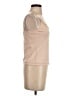 Ann Taylor Tan Sleeveless Silk Top Size S - photo 4