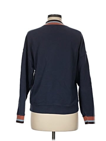 Madewell (Re)sourced Cotton Studio Ringer Mockneck Sweatshirt (view 2)