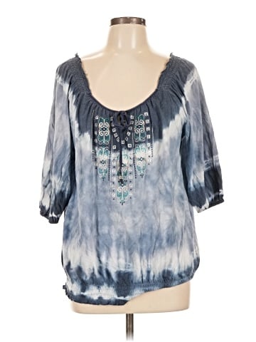 RXB 3/4 Sleeve Blouse (view 1)