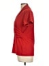 DKNY Red Short Sleeve Top Size L - photo 5