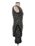 Bebe Graphic Black Cocktail Dress Size S (petite) - photo 4
