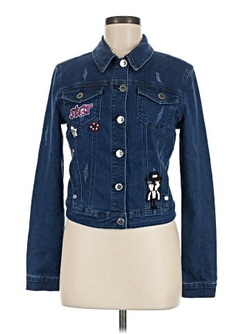 Romeo & Juliet Couture Denim Jacket (view 1)