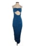 Blanc Blue Cocktail Dress Size S - photo 1
