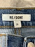 RE/DONE Hearts Blue Jeans Size 26 waist - photo 7