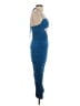Blanc Blue Cocktail Dress Size S - photo 4