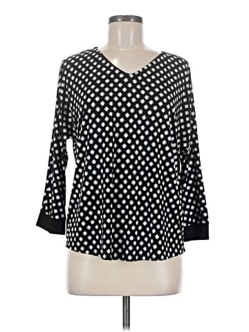 Easywear by Chico's 3/4 Sleeve Blouse (view 1)