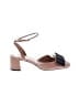 MNG Color Block Tan Sandals Size EU 39 - photo 1