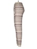 Marika Chevron-herringbone Pink Ivory Leggings Size M - photo 5