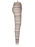 Marika Chevron-herringbone Pink Ivory Leggings Size M - photo 4