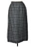 Pendleton 100% Wool Plaid Gray Wool Skirt Size 12 - photo 1