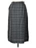 Pendleton 100% Wool Plaid Gray Wool Skirt Size 12 - photo 2