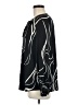 Nine West 100% Polyester Black Long Sleeve Blouse Size M - photo 5
