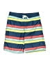 Old Navy 100% Polyester Stripes Blue Board Shorts Size 10 - 12 - photo 1