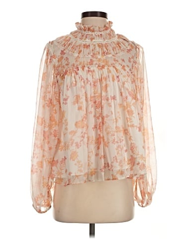 French Connection Long Sleeve Blouse (view 1)