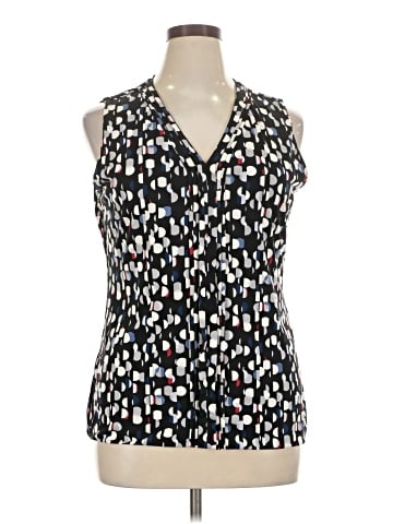 White House Black Market Sleeveless Blouse (view 1)