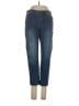 Anne Klein Solid Blue Jeans Size 4 - photo 1
