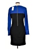 MICHAEL Michael Kors Color Block Blue Casual Dress Size 10 - photo 2