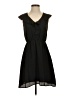 BCBGeneration 100% Polyester Solid Black Casual Dress Size S - photo 1