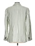 Ann Taylor LOFT Stripes Green Blazer Size 10 - photo 2