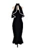 Bebe Black Cocktail Dress Size XS - photo 2
