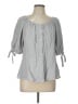 Max Studio Gray 3/4 Sleeve Blouse Size L - photo 1