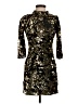 Zara Basic Metallic Gold Cocktail Dress Size XS - photo 1