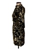 Zara Basic Metallic Gold Cocktail Dress Size XS - photo 5