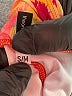Onzie Graphic Pink Leggings Size S - photo 8
