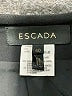 Escada Solid Black Wool Skirt Size EU 40 / US 10 - photo 4