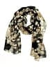 Anne Klein 100% Silk Black Silk Scarf One size - photo 1