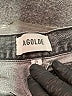 AGOLDE 100% Cotton Gray Jeans Size 25 waist - photo 7