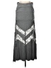 Torrid Chevron-herringbone Gray Casual Skirt Size Lg Plus (0) - photo 1