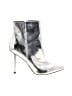 Nine West Silver Ankle Boots Size 10 1/2 - photo 1