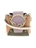 Yuzefi Color Block Tan Crossbody Bag One size - photo 1