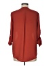 metaphor 100% Polyester Red 3/4 Sleeve Blouse Size M - photo 2