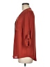 metaphor 100% Polyester Red 3/4 Sleeve Blouse Size M - photo 5