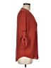 metaphor 100% Polyester Red 3/4 Sleeve Blouse Size M - photo 4