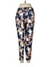 J.Crew Collection Floral Blue Silk Pants Size 6 - photo 2