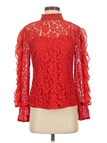Bebe Long Sleeve Blouse (view 1)
