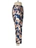 J.Crew Collection Floral Blue Silk Pants Size 6 - photo 4