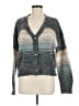 Hem & Thread 100% Polyester Gray Cardigan Size M - photo 1