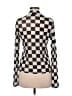 Vans Checkered-gingham Silver Long Sleeve Turtleneck Size M - photo 2